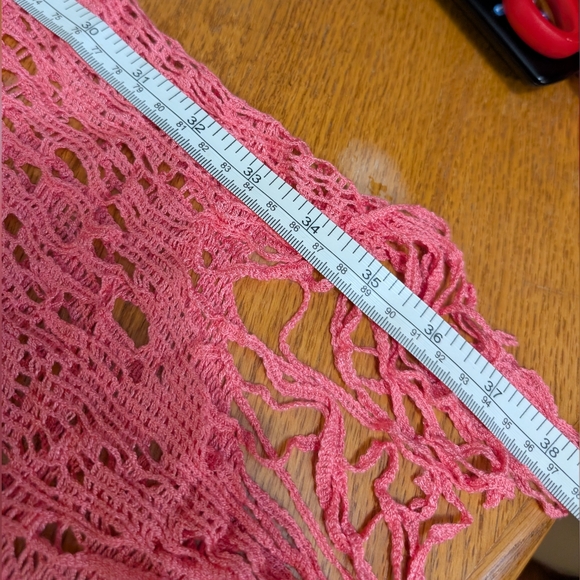 Coral Crochet Swim Cover (I07) - Picture 6 of 9